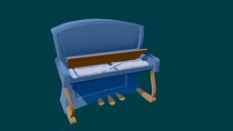 Cartoon Piano