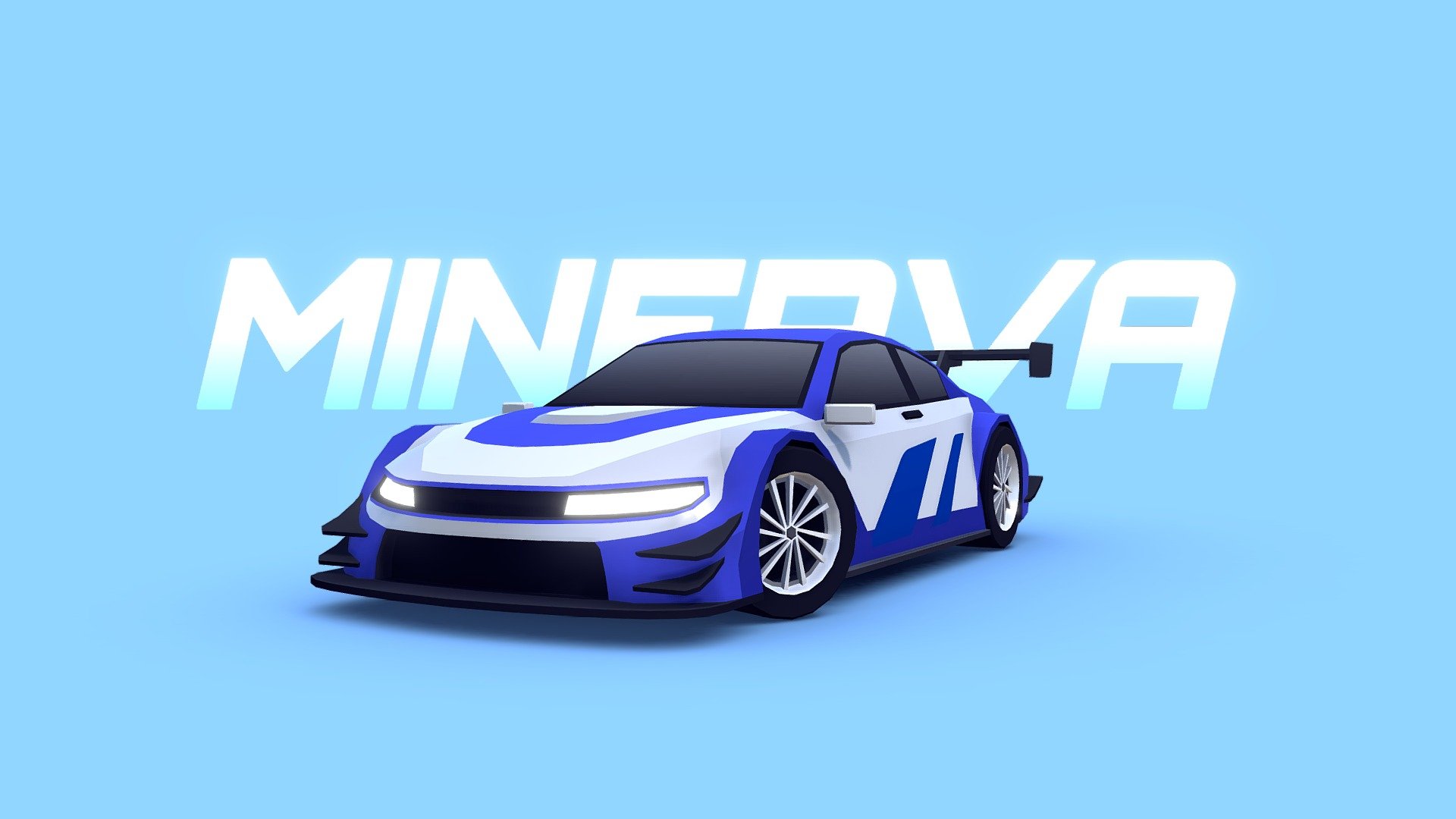 ARCADE: "Minerva" Racing Car 3d model