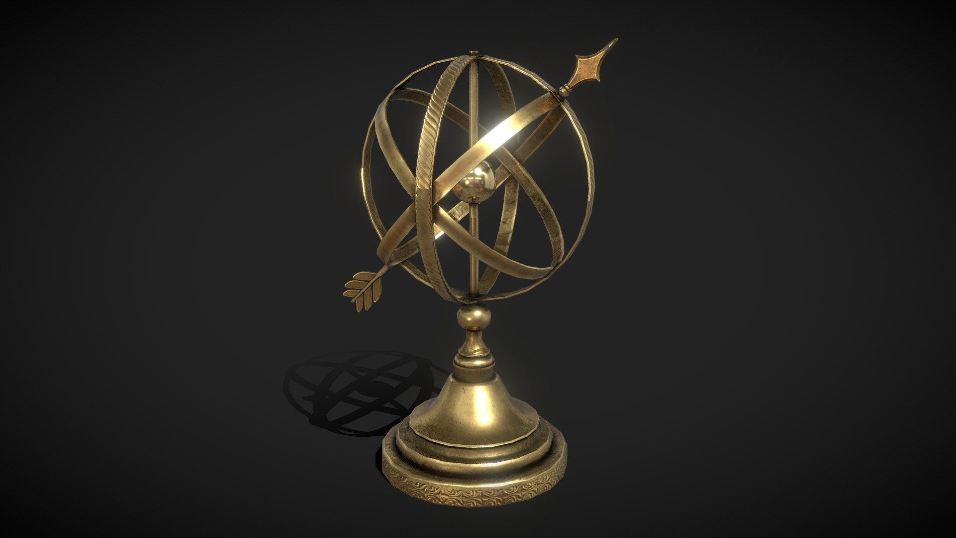 Armillary Sphere 3d model