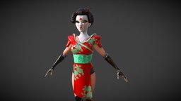 Rebecca_character_low_poly