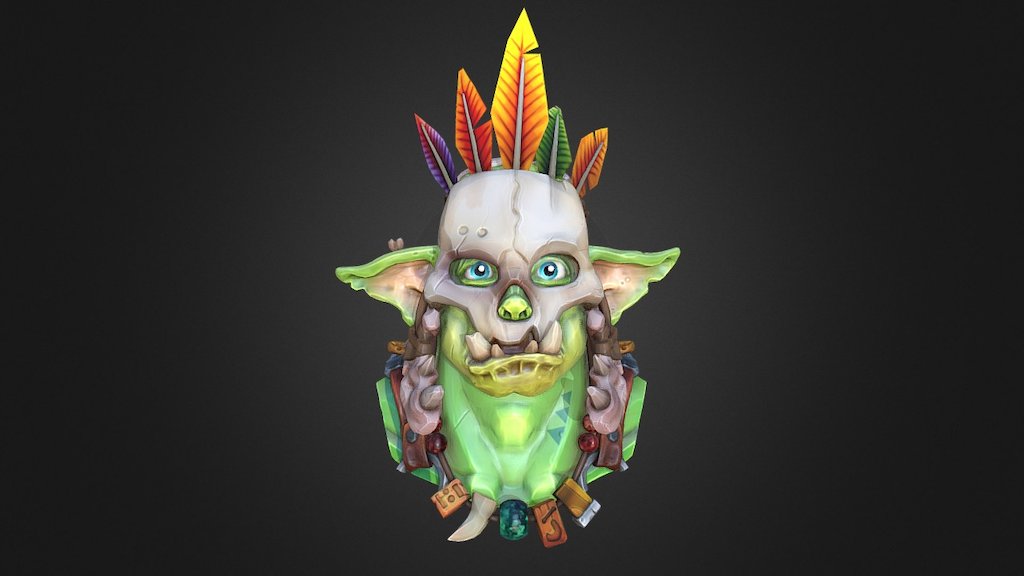 Shaman Orc 3d model