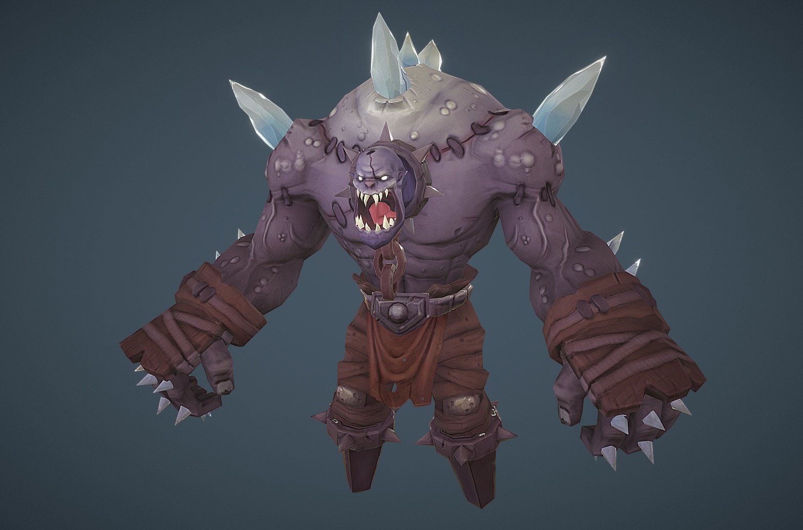 Ice Troll 3d model