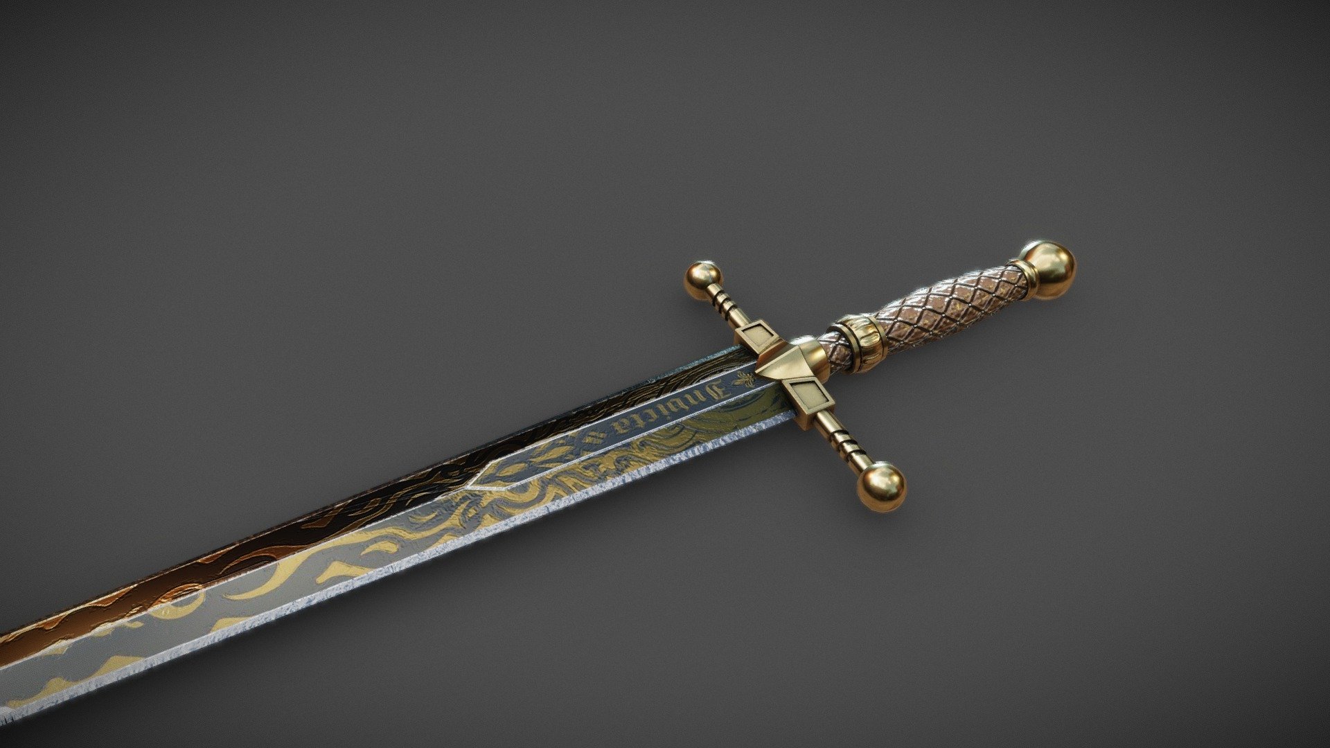 Chevalier Sword 3d model