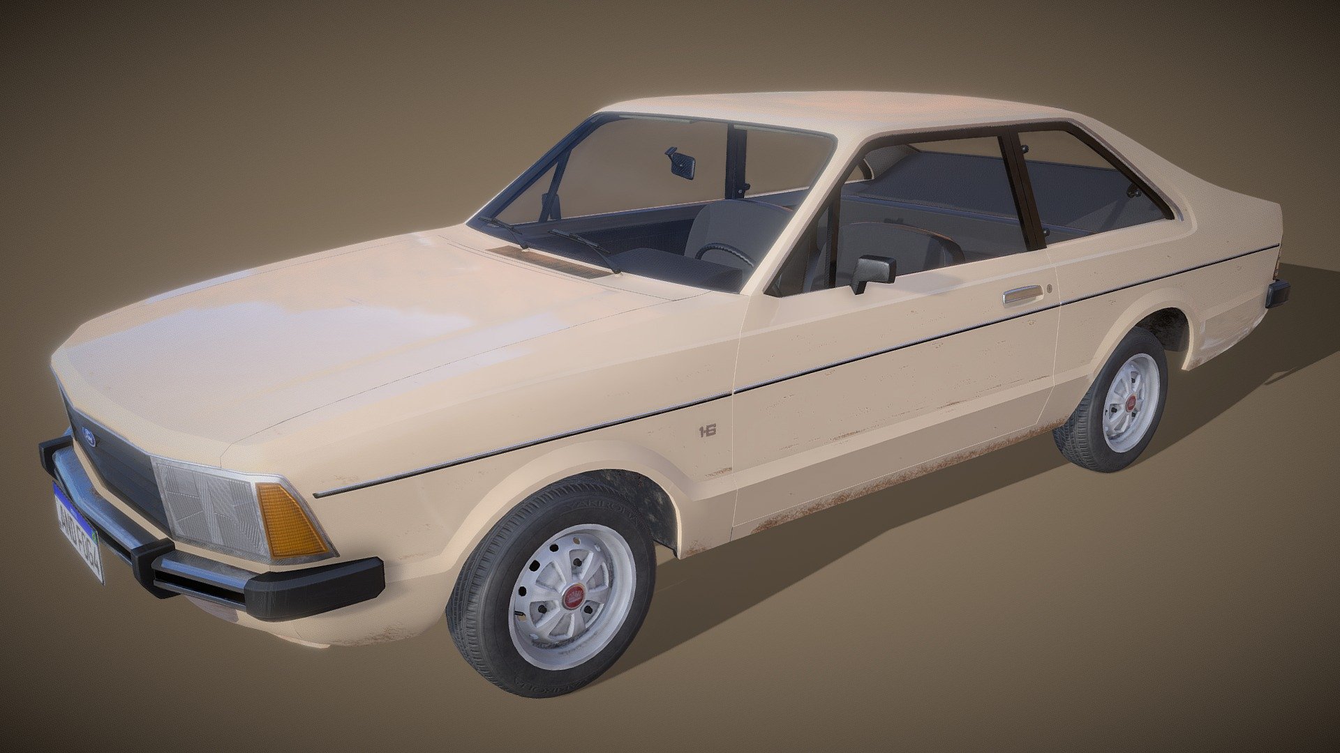 Ford Corcel II 1982 3d model