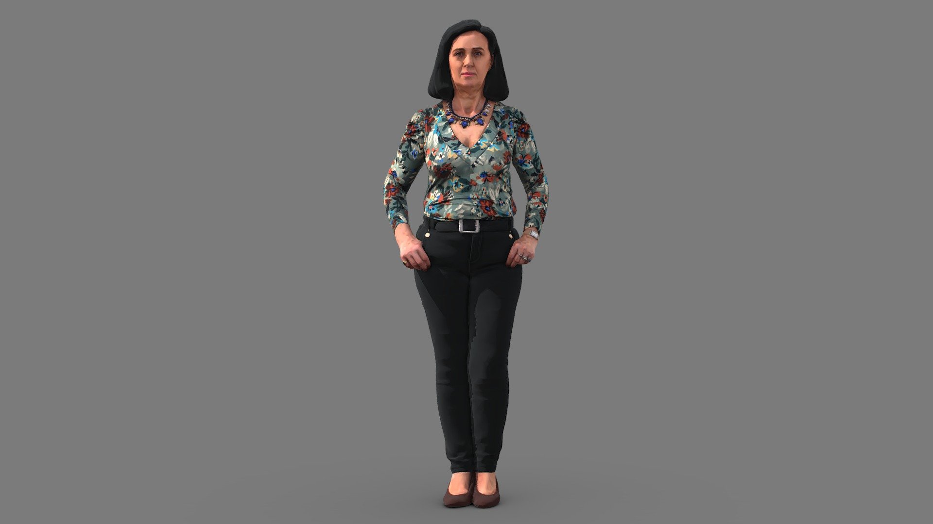 lady 3d model