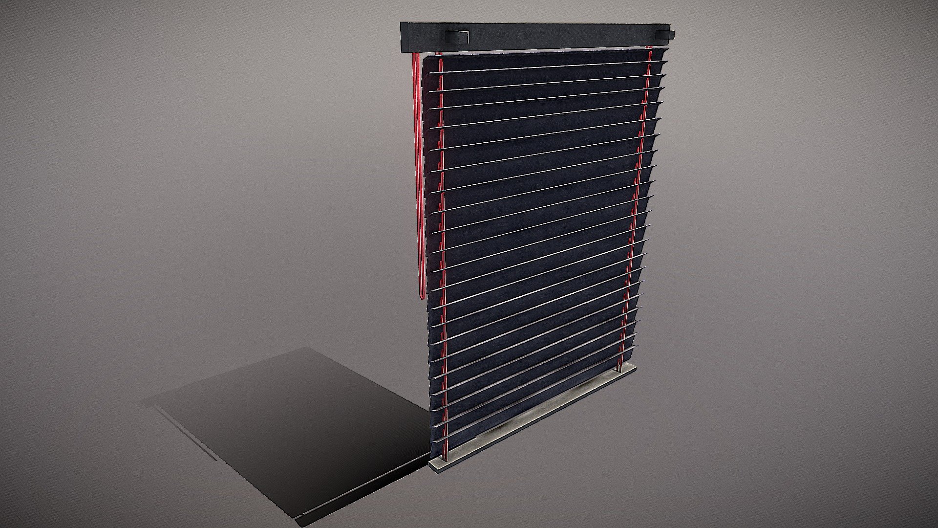 Apartnemt window blind 3d model