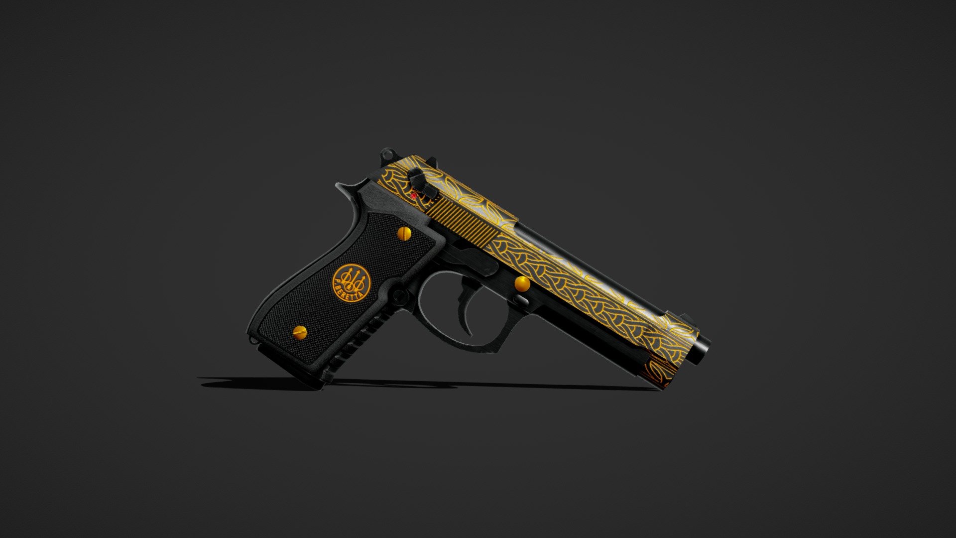 Pistol 3d model