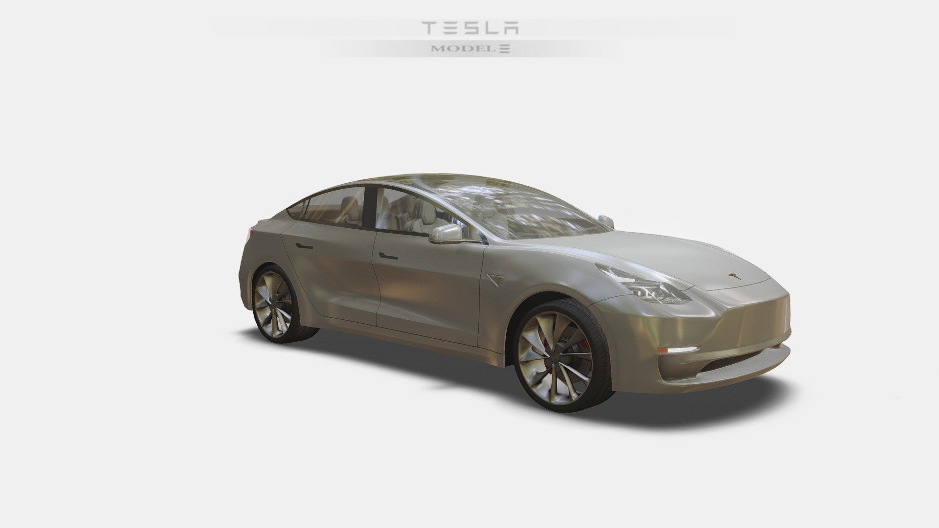 Tesla Model 3 3d model