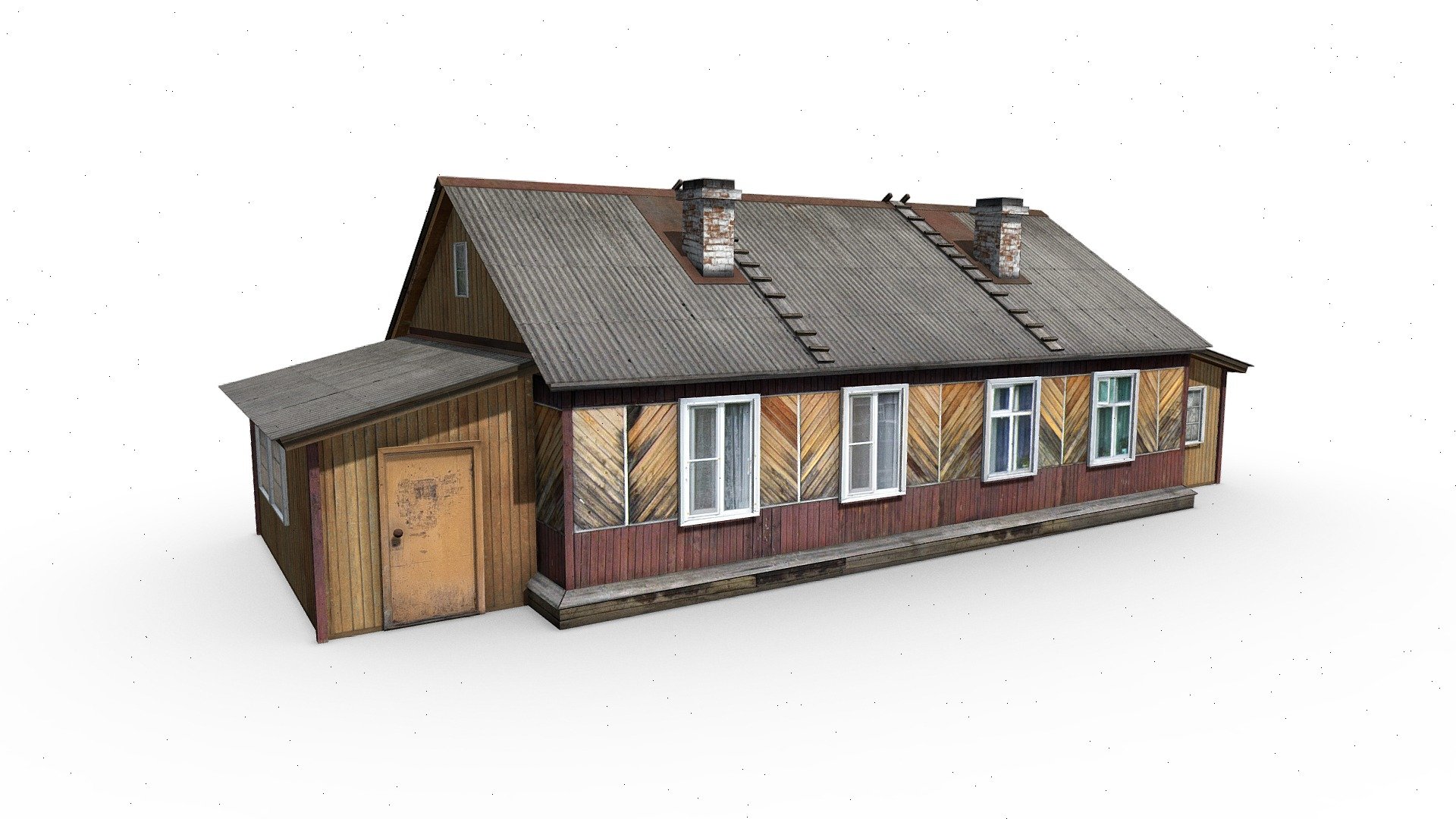 Village house 3d model