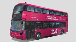 Wrightbus Streetdeck OX City 5 livery