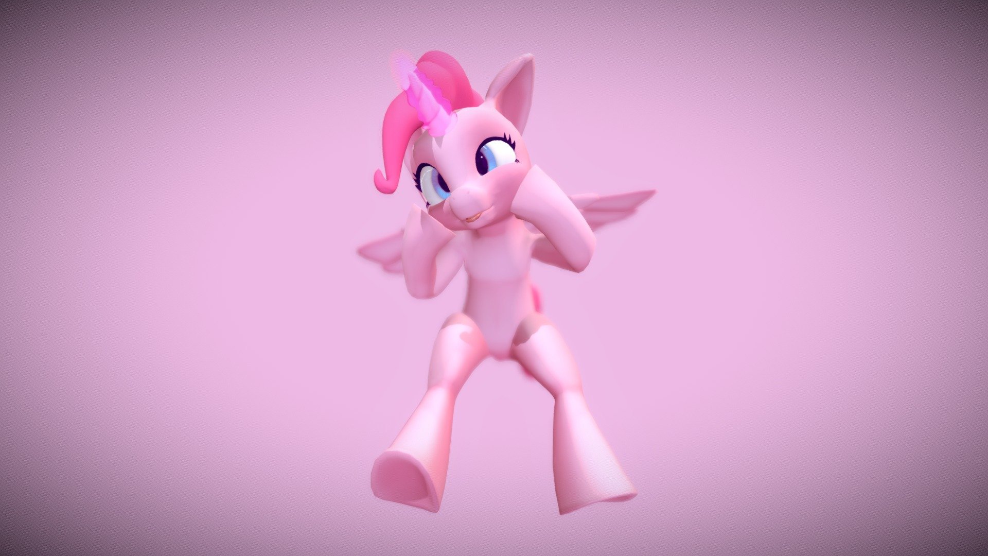 Bipedal Pony (outdated) 3d model