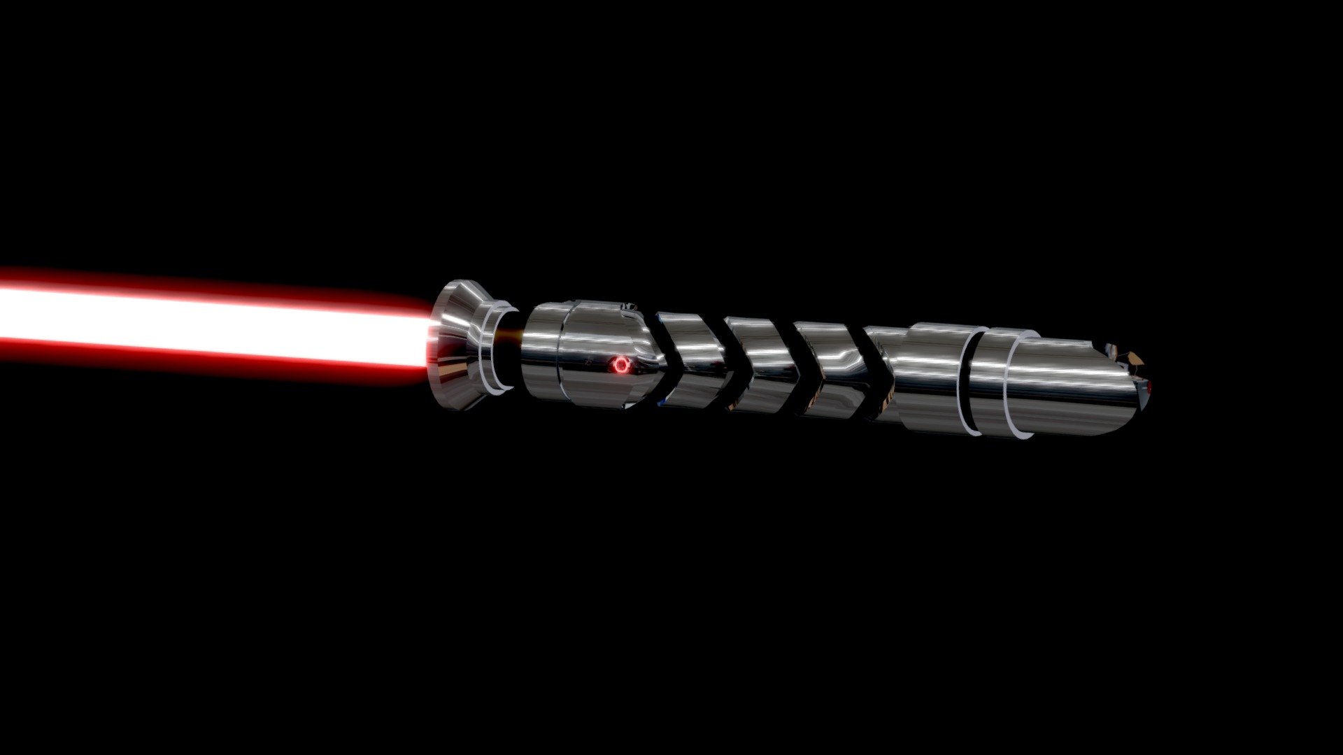 Nihilus Replica Lightsaber 3d model