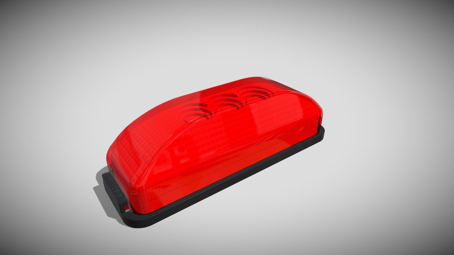 LED Trailer Marker 3d model