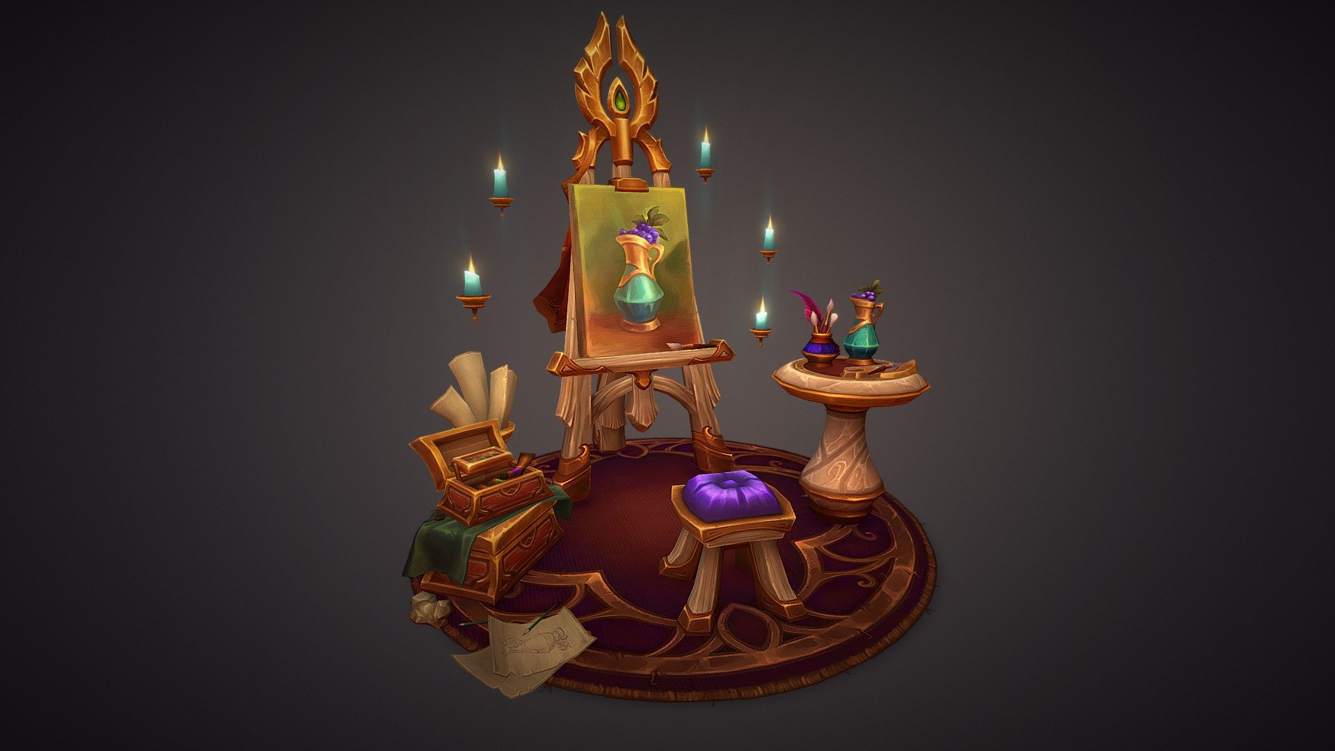 Still Life 3d model