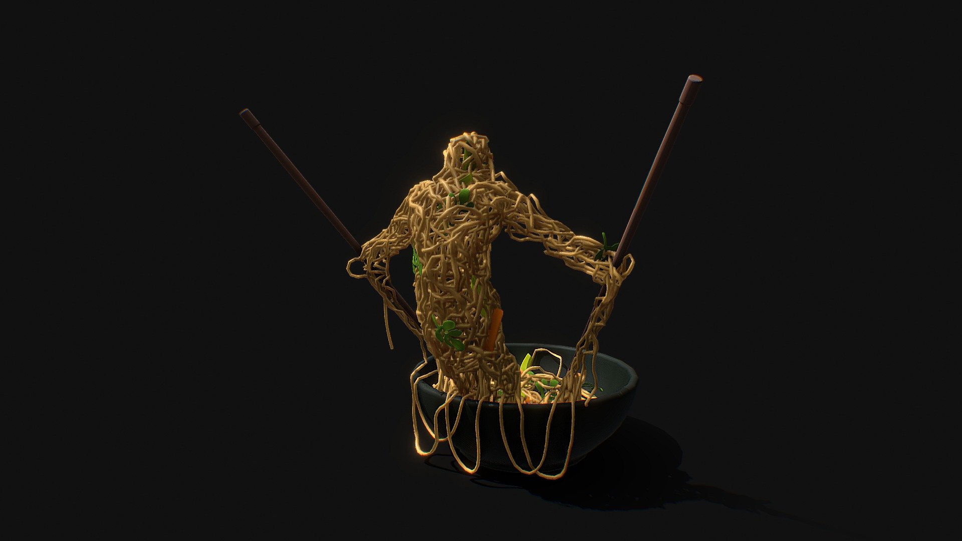 Spaghetti Slayer 3d model