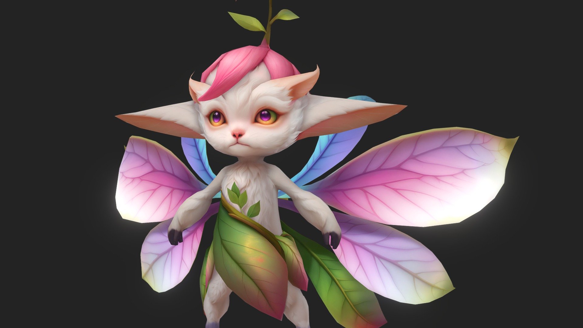 Pixie 3d model