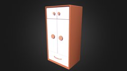 wardrobe lowpoly