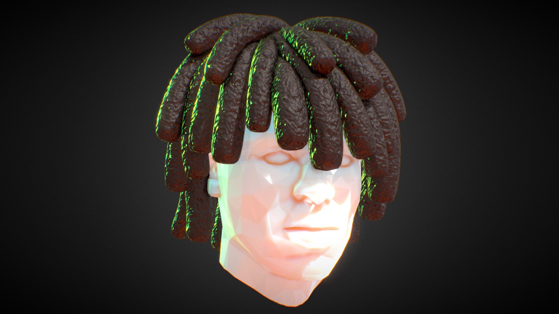 Toon Dreads 2 3d model