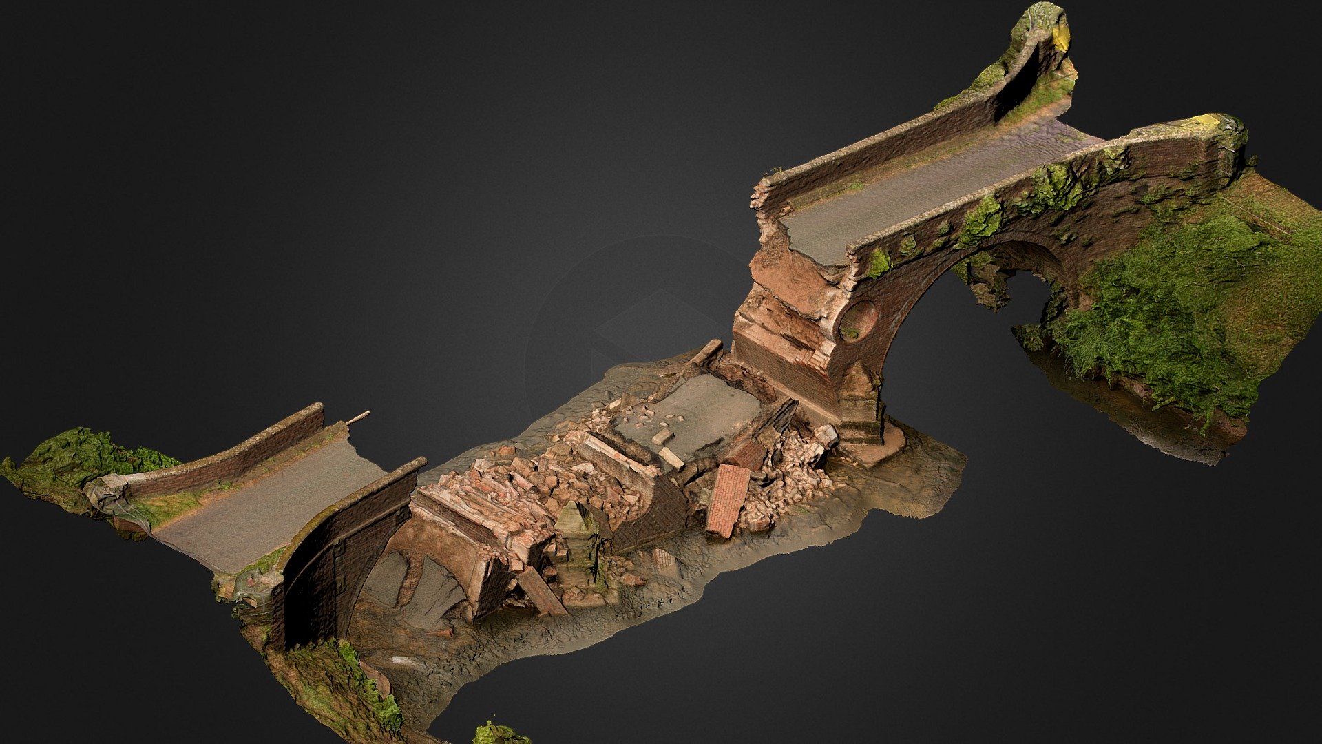 Eastham Bridge 3d model