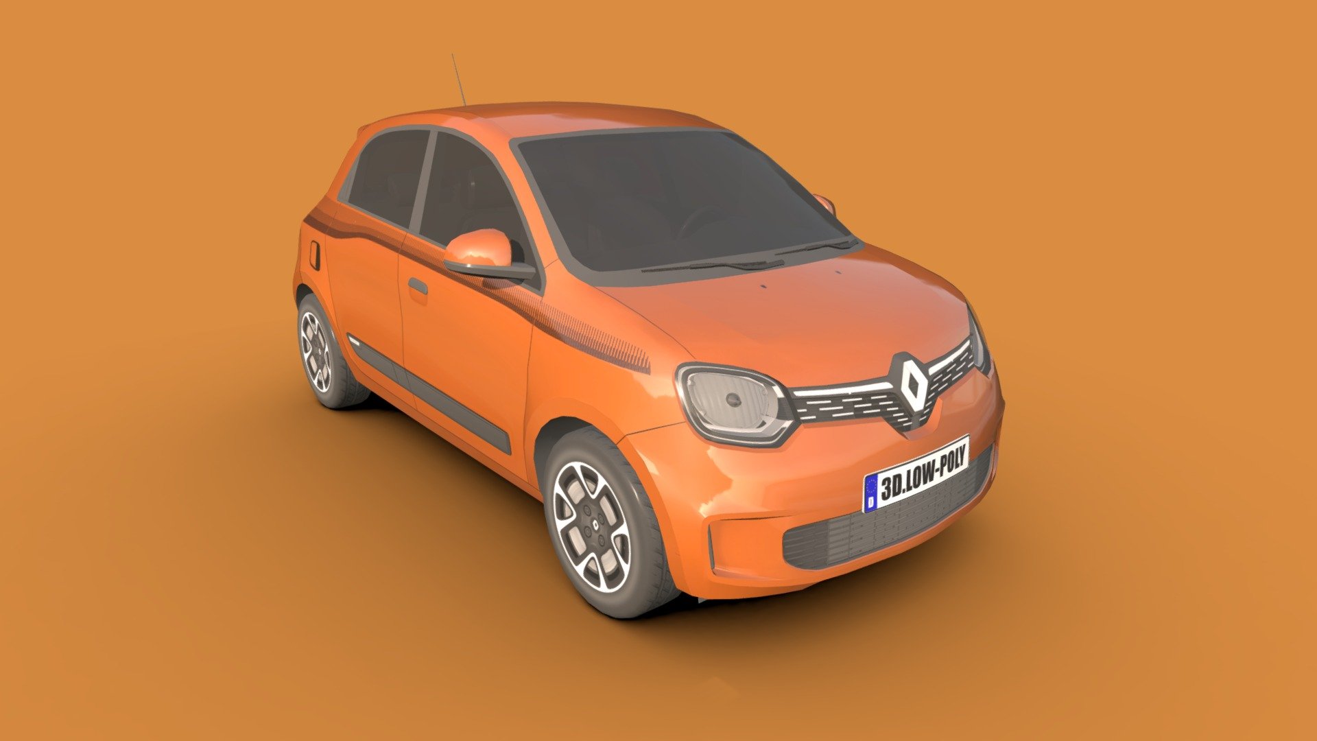 Renault Twingo 2021 3d model