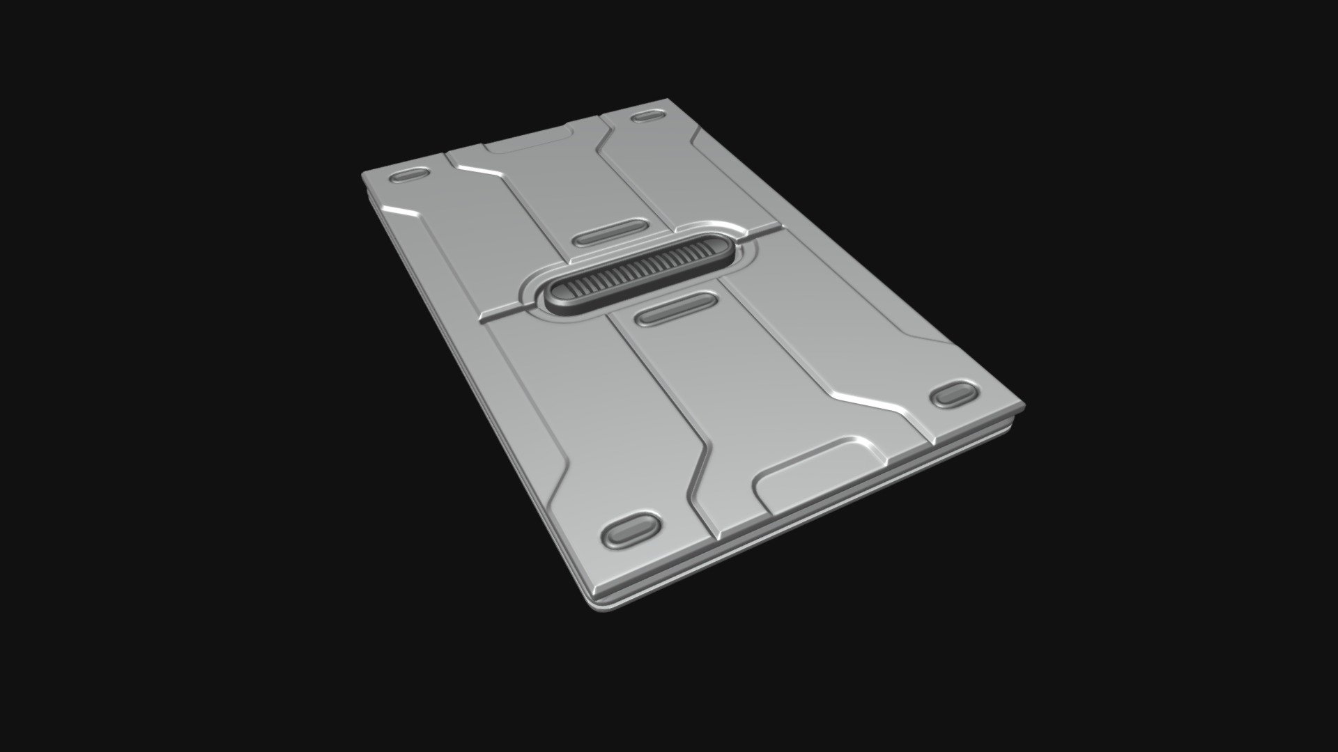 Sci-Fi Panel 3d model