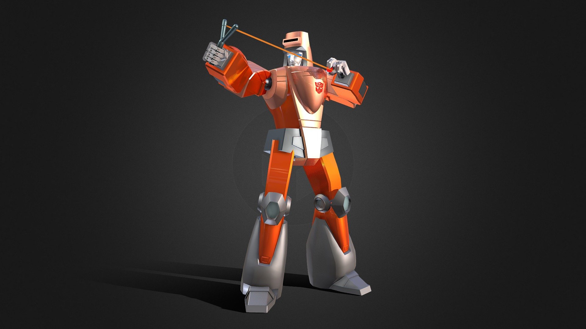 G1 Wheelie 3d model