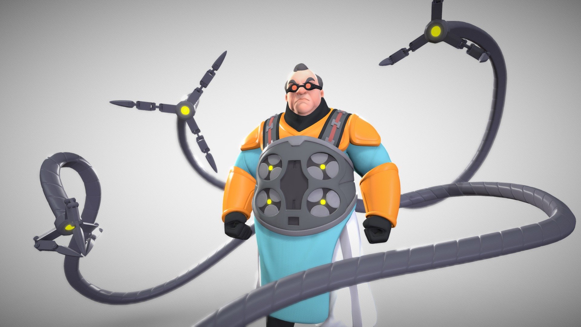 Doctor Octopus 3d model