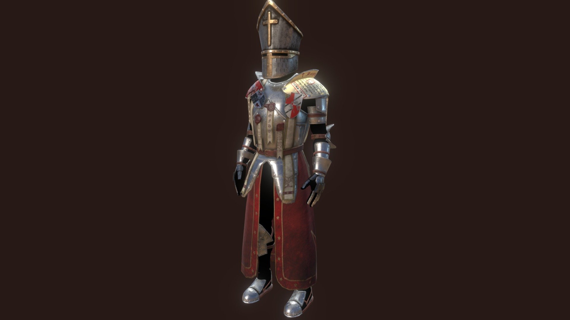 Templar Armor 3d model