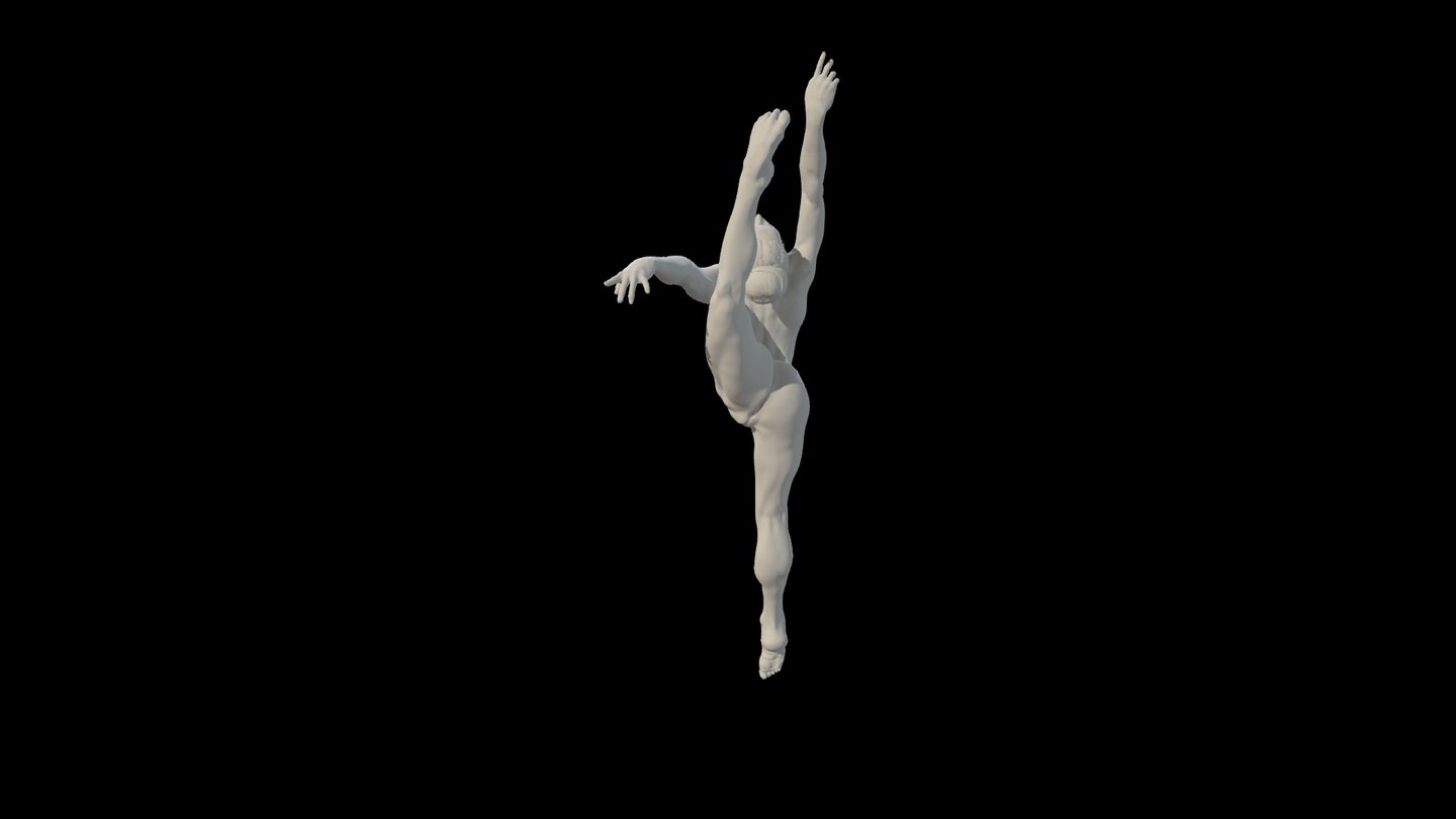 BallerinaNude 3d model