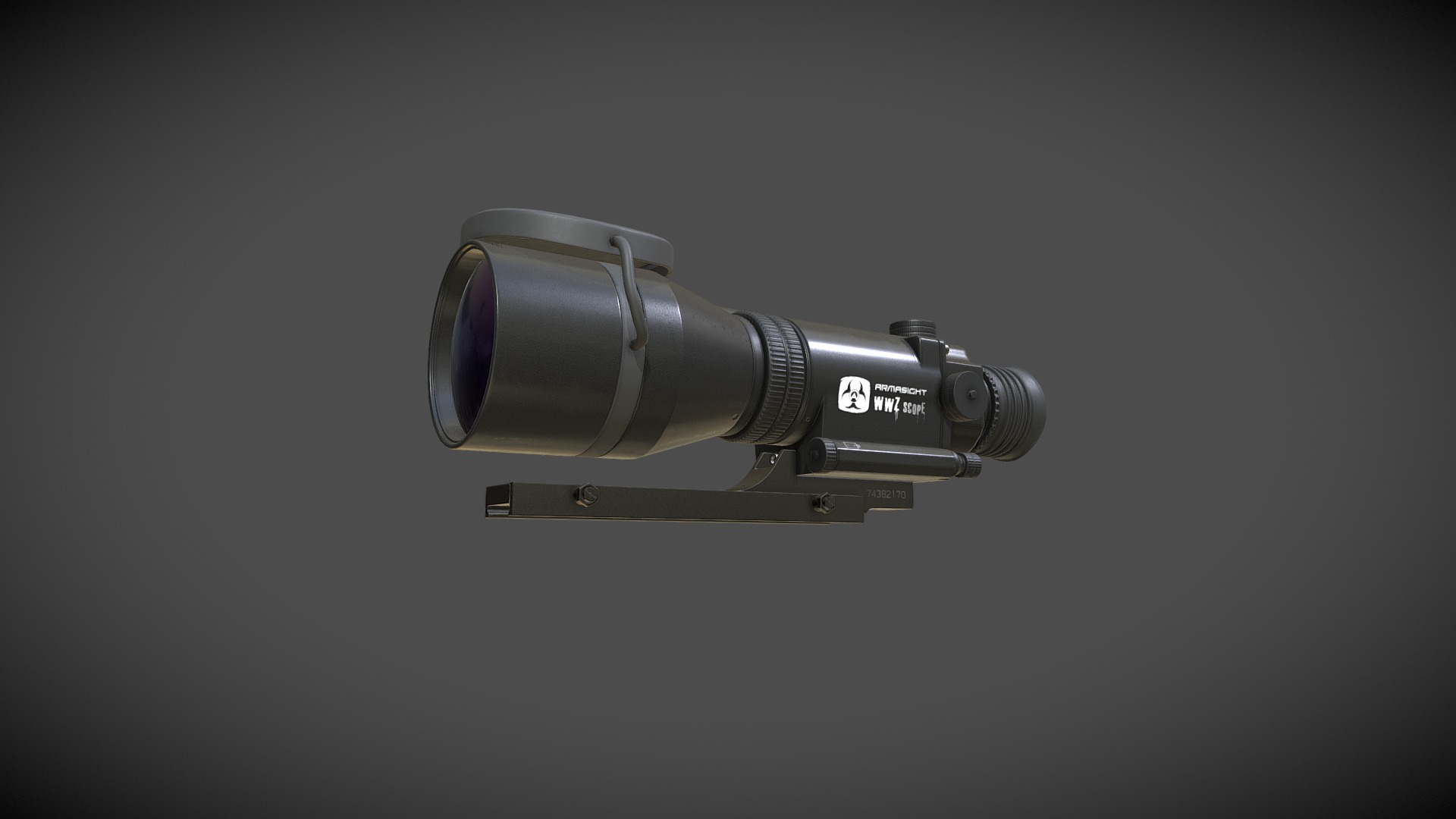 Gun Scope 3d model