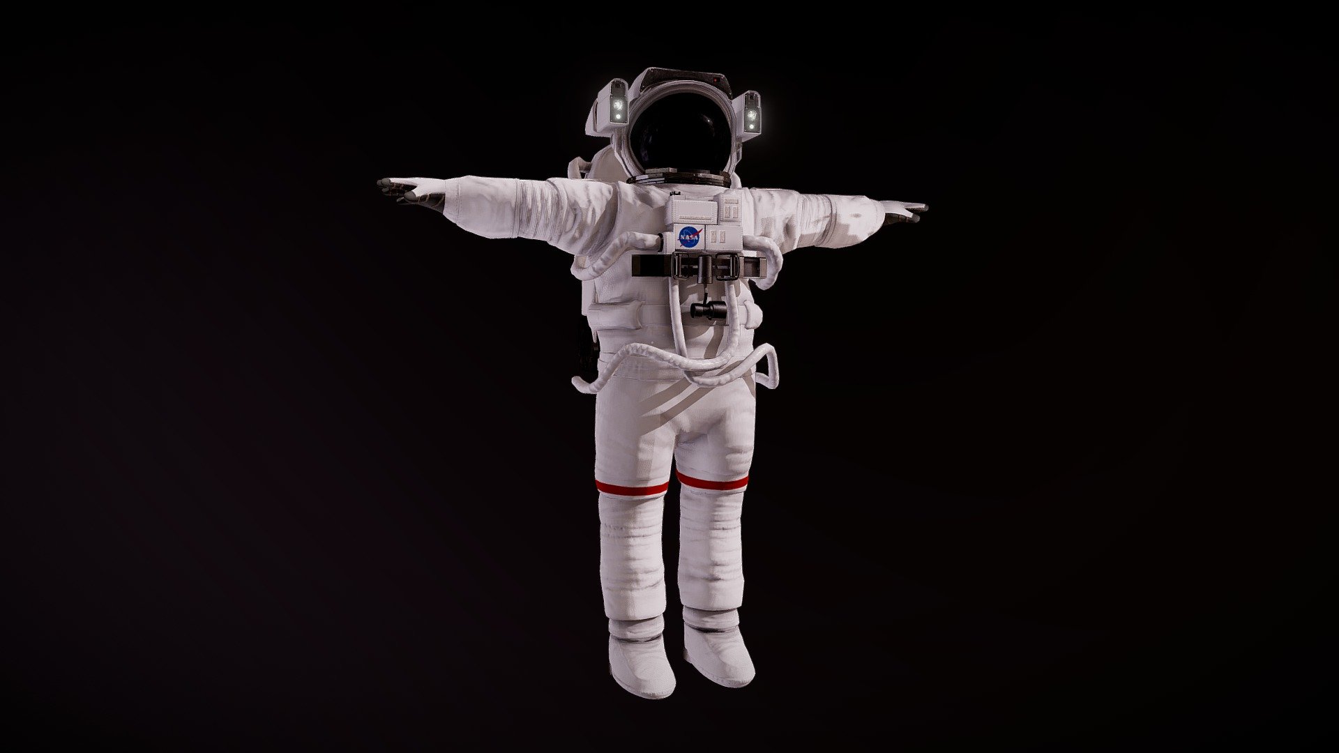 NASA Astronaut 3d model