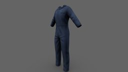 Male Multiprofession Work Jumpsuit