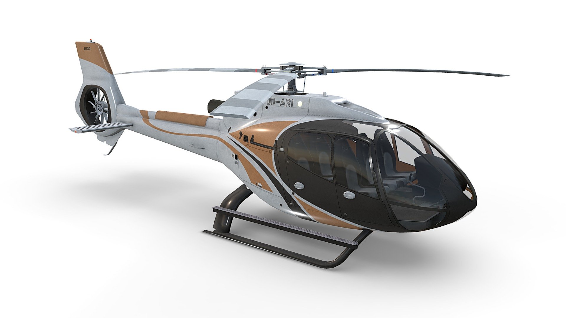 Generic Helicopter Airbus H130 Livery 21 3d model