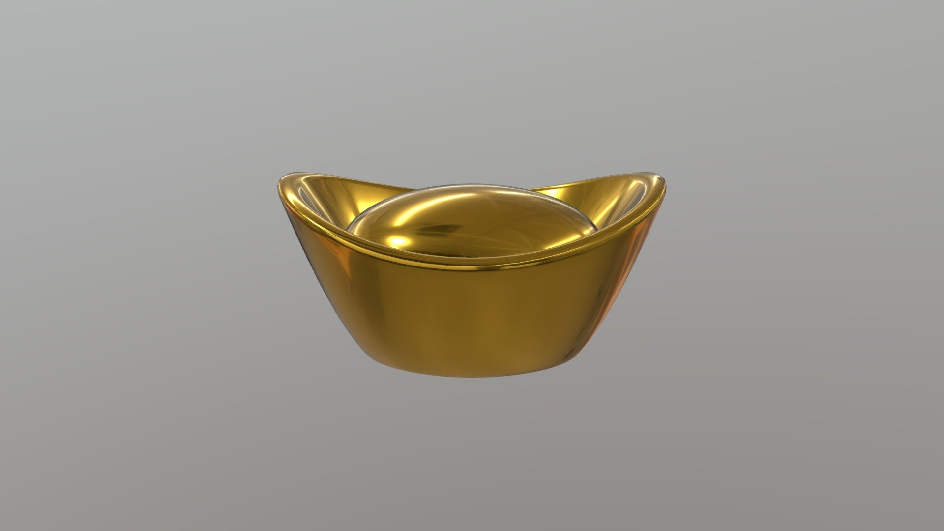 Gold Bar 3d model