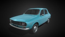 Dacia 1300 / Renault 12 LowPoly