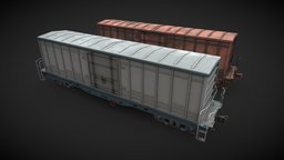 Railway Boxcar