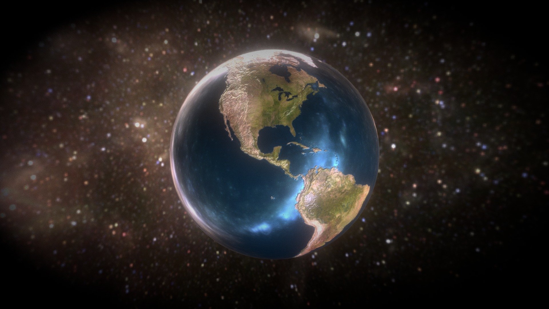 Earth- globe 3d model