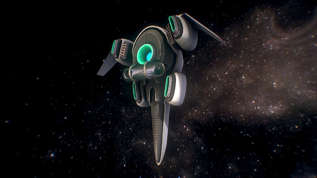 Spaceship 3d model