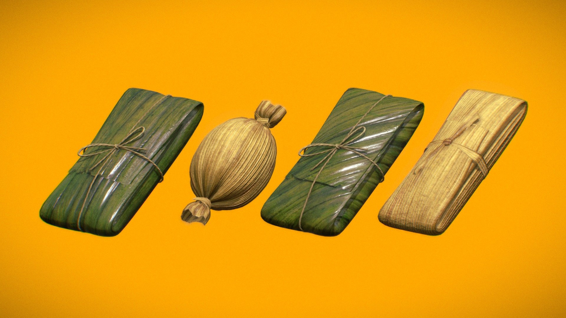 TAMALES PACK 3d model