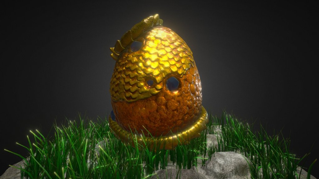 Dragon Egg 3d model