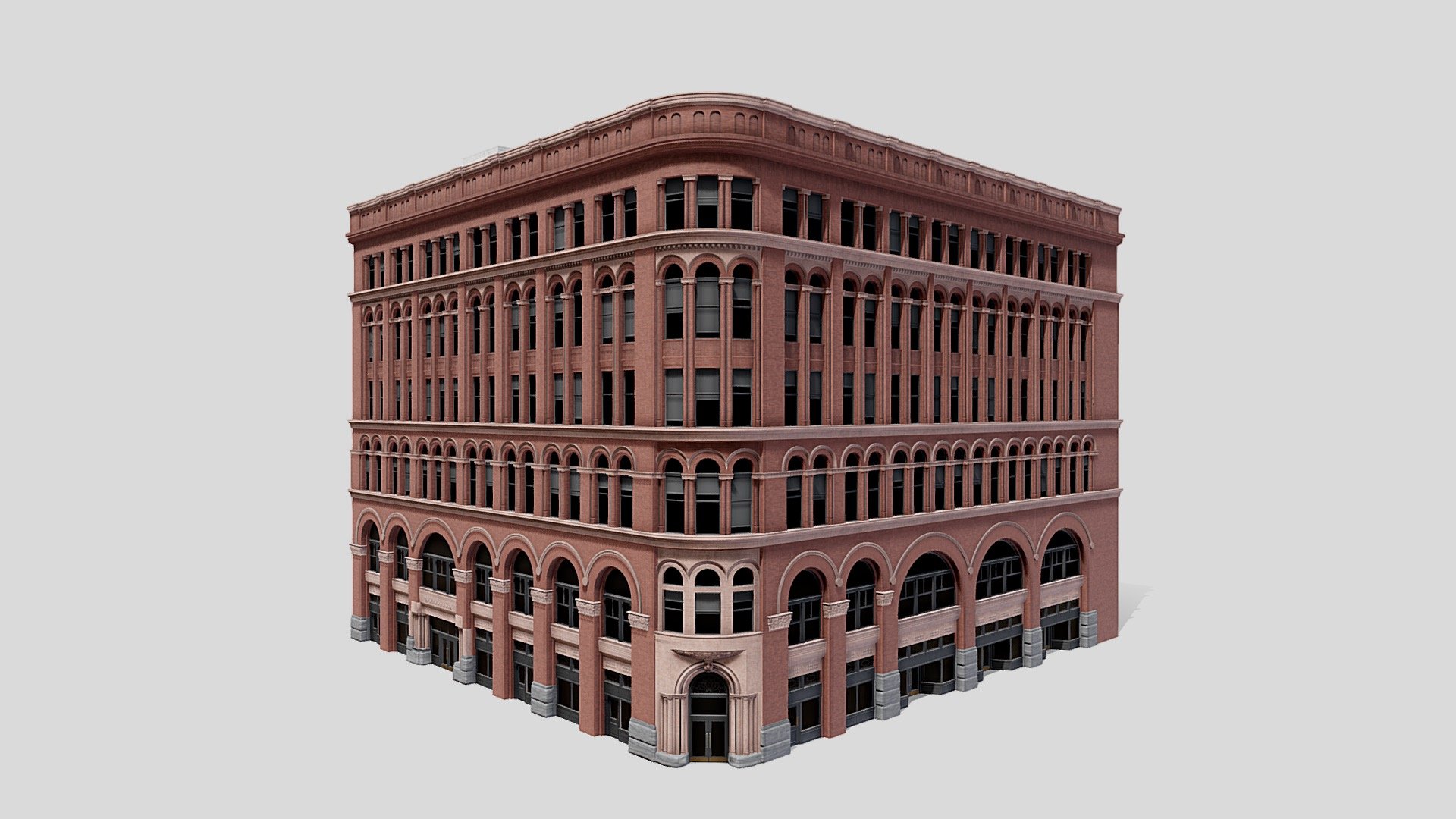 Interurban Building 3d model