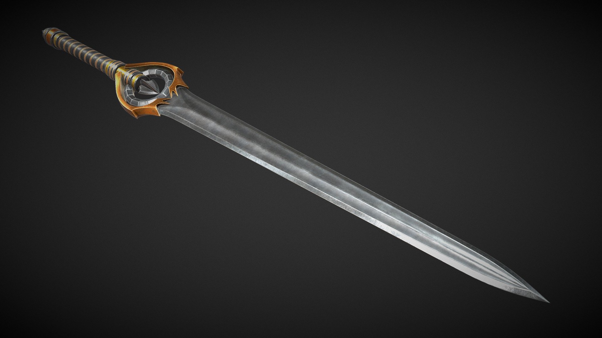 Sword A07 3d model