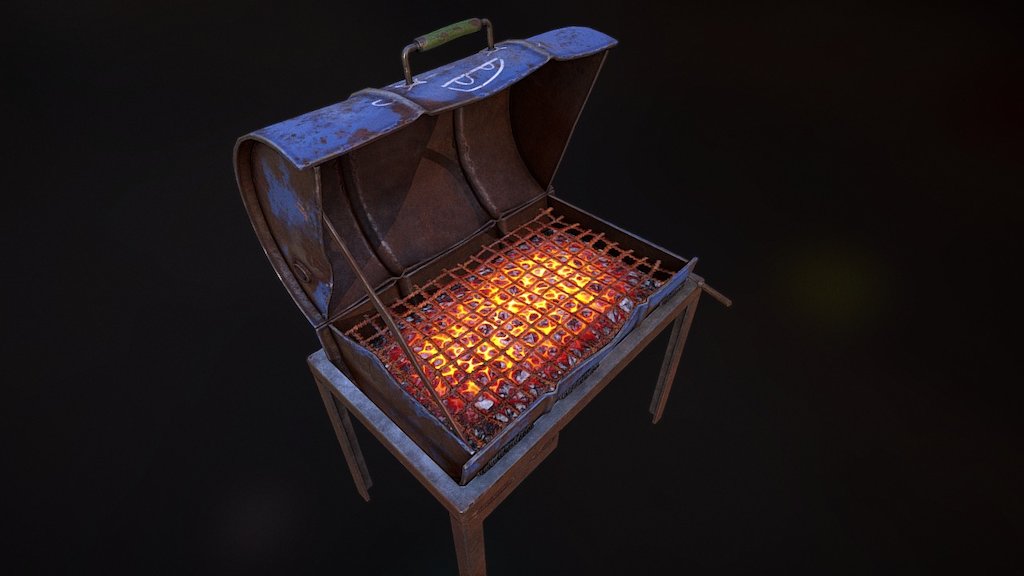 Rust 3d model