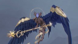 The Angel stylized 3D model