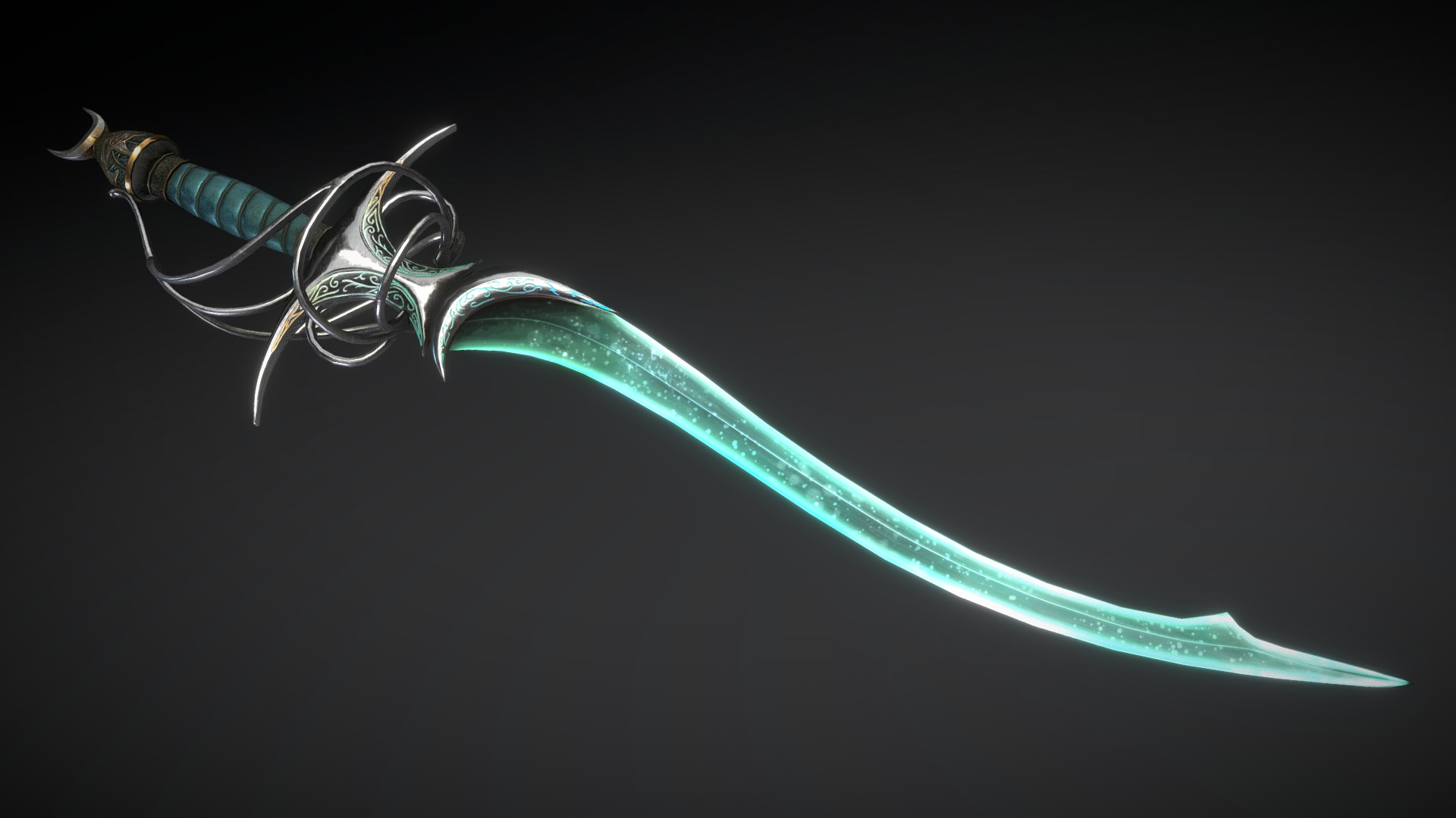 Moonlight Saber 3d model