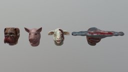 Scary Animal Masks