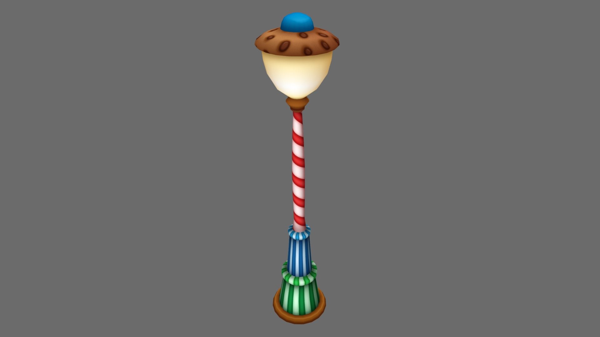 Candy Lamp 3d model