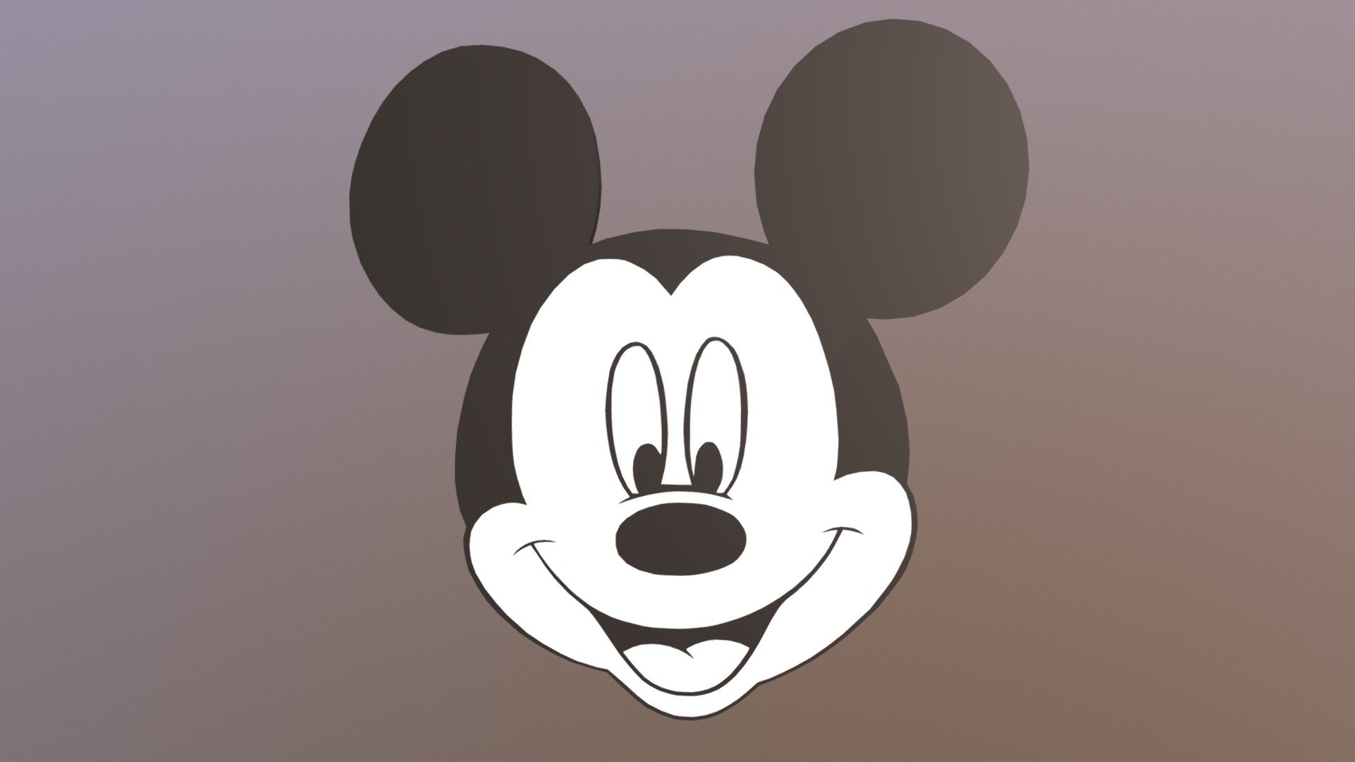 Mickey Mouse 3d model