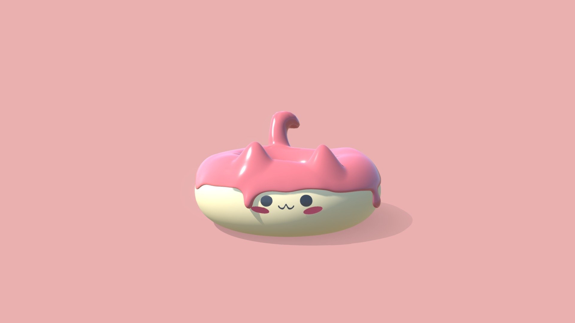 Donut Cat! 3d model