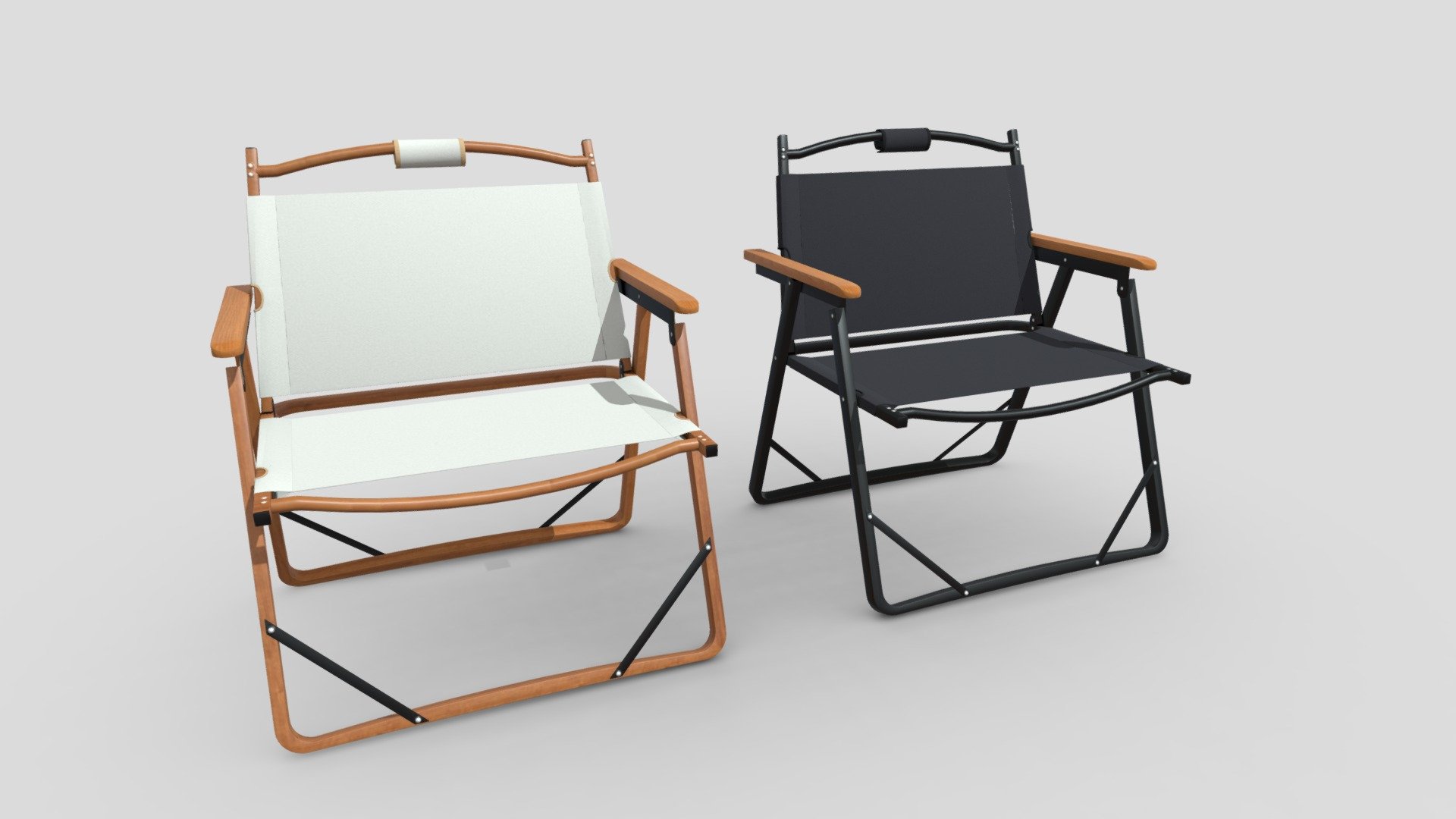 Moon Camping Kermit Chair 3d model